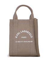 KARL LAGERFELD SMALL RUE ST-GUILLAUME SQUARE TOTE BAG